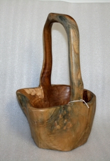 Košík - drevený