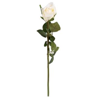 Umelá ruža -biela 60 cm